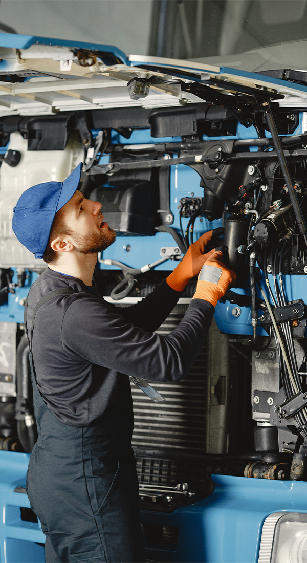 Truck cleaning service